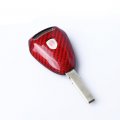 For Porsche Boxter 911 Cayman Remote Key Case Shell Trim Carbon Fiber Red Black Bsjb
