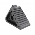 Extreme Max 5001 5772 2 Heavy-duty Solid Rubber Wheel Chock With Handle Value 2-pack
