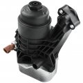 A-premium Engine Oil Cooler Assembly Compatible With Volkswagen Passat Beetle 2014-2015 Audi A3 2012-2013 2015-2016 Q3