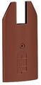 Crl Dark Bronze End Cap For 4 Tapered 1 2 Glass Wedge-lock Door Rail 