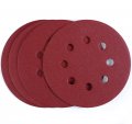 150 Pack 5 In 8 Hole Hook And Loop Sanding Discs 240 Grit Aluminum Oxide Sandpaper For Random Orbital Sander Dustless Grinding 