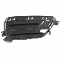 Bm1038169 Front Fog Light Cover Compatible With Bmw X3 2015-2017 Driver Left Side Smooth Black