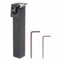 Uxcell Indexable Cnc Lathe Turning Tool Holder 93a Mvunl2020k16 3 4 Shank 40cr Steel Carbide For Grooving Threading