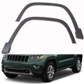 Front Left And Right Side Fender Flares Set For Grand Cherokee 2014 2015 2016 2017 2018 Black Plastic Replacement Ch1291111 