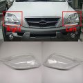 Hztwfc 2 Pieces Front Car Headlamp Auto Light Case Transparent Lampshade Lamp Shell Headlight Lens Glass Cover For Kia Sorento