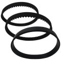 Belt Set For Bissell Proheat 2x Revolution Pet Plus Pro And Deluxe Replaces Black Rubber Vacuum Belts 