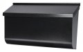 Gibraltar Mailboxes Woodlands Medium Capacity Galvanized Steel Black Wall-mount Mailbox L4010wb0 Textured 