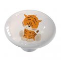 Gotham Decor Nursery Safari Tiger Drawer Cabinet Knob 