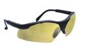 Sas Safety 541-0004 Sidewinder Eyewear With Polybag Gold Mirror Lens Black Frame 