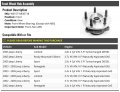 Front Wheel Hub Bearing Assembly Compatible With 2002-2005 Jeep Liberty Except Abs