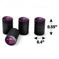 Superman Bizarro Shield Logo Tire Rim Wheel Aluminum Valve Stem Caps