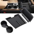 Center Console Organizer Tray And Cup Holder Insert For 2025 Chevy Equinox 3 Piece Silicone Car Mat Set Non Slip Washable 