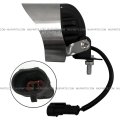 3 Round 6 Led With Glare Shield Stainless And Mounting Kits Fit Universal Various Other Truck Car