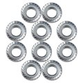 10pcs M8 X 1 25 Bar Nuts Screws For Echo Cs-400 Husqvarna 55 440 455 460 Rancher Chainsaw Flange 