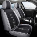 5-seat Car Seat Cover Full Set Waterproof Leather Covers Protector Universal Fit Most Cars Gray Black For Toyota Camry Hyundai 