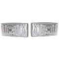 Fog Light Assembly Pair With Bulbs For 2007 2008 2009 Chevy Silverado 2500 Driver And Passenger Side Capa Certified Replaces 