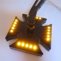 Httmt Mt252-009 Ttt002- Maltese Led Turn Siganl Integrated Mirror Compatible With Cruiser Royal Star Road