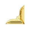 Uxcell Metal Book Corner Protectors Edge Cover Guard 30 X 6mm Gold Tone 100pcs