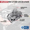 Replacement Door Latch Lock Actuator Front Left Driver Side Replaces 940-102 16631627 16602475 Compatible With Chevy And Gmc
