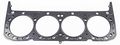 Cylinder Head Gasket For Small Block Chevy 4 125 In Bore 0 060 Compression Thickness Multi Layered Steel C5247-060 