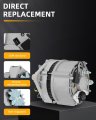 New Alternator Compatible With Case 1150h 2001 2002 2003 2005 2006 550h 1999-on Automotive Replacement Alternators