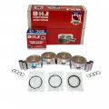 Dnj Prk227 Piston And Ring Kit For 2002-2006 Honda Cr-v 2 4l L4 Dohc 16v Naturally Aspirated K24a1 