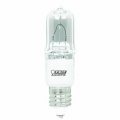 Feit Electric Bpq50 Cl Mc Rp 50-watt T3 Halogen Bulb With Mini Candelabra Base Clear