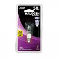 Feit Electric Bpq50 Cl Mc Rp 50-watt T3 Halogen Bulb With Mini Candelabra Base Clear
