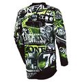 Oneal Unisex-adult Element Attack Jersey Black Hi-viz X-large 