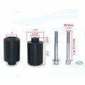 Httmt Motorcycle Frame Slider 2004-2012 Fz6 Fz6s 600 N Black P N Mt219-011-bk