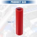 Uxcell 1 Id 6 Length 4-ply Reinforced High Temp Straight Coupler Silicone Reducer Hose Red For Car Intercooler Intake Piping