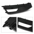 G-plus Front Bumper Fog Light Lamp Cover Grille Compatible With Audi A4 S-line S4 2013-2015 8k0807681l 8k0807682m