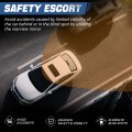 Auto Dynasty Clip On Wide Angle Rear View Mirror 11 8 Universal Interior Panoramic Rearview For Cars Trucks Suvs Convex