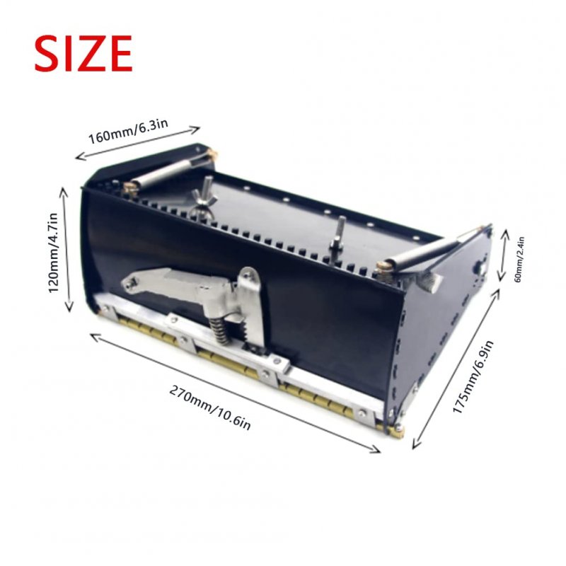 Evargc 10 Inch Mud Compound Putty Drywall Flat Finishing Box Tool
