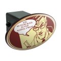 Graphics More Found Blood In Your Alcohol Stream Funny Humor Oval Tow Trailer Hitch Cover Plug Insert