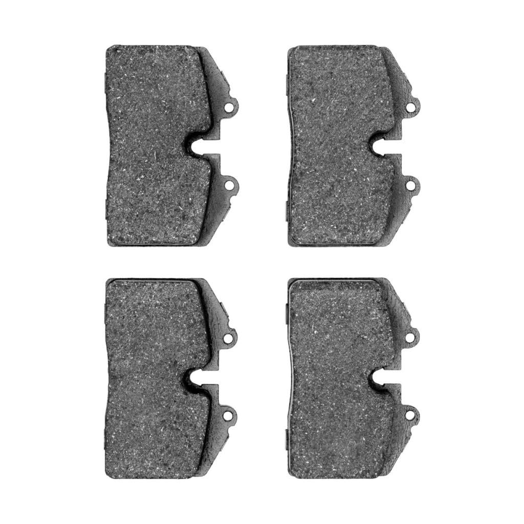 Disc Brake Pads For Ferrari F355 Gts 1994 To 1998 Low Metallic Friction 3 85 In Inner Pad Width Front Position