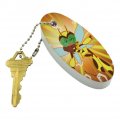 Graphics More Dc Super Hero Girls Bumblebee Floating Keychain Oval Foam Fishing Boat Buoy Key Float