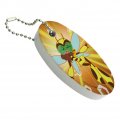 Graphics More Dc Super Hero Girls Bumblebee Floating Keychain Oval Foam Fishing Boat Buoy Key Float
