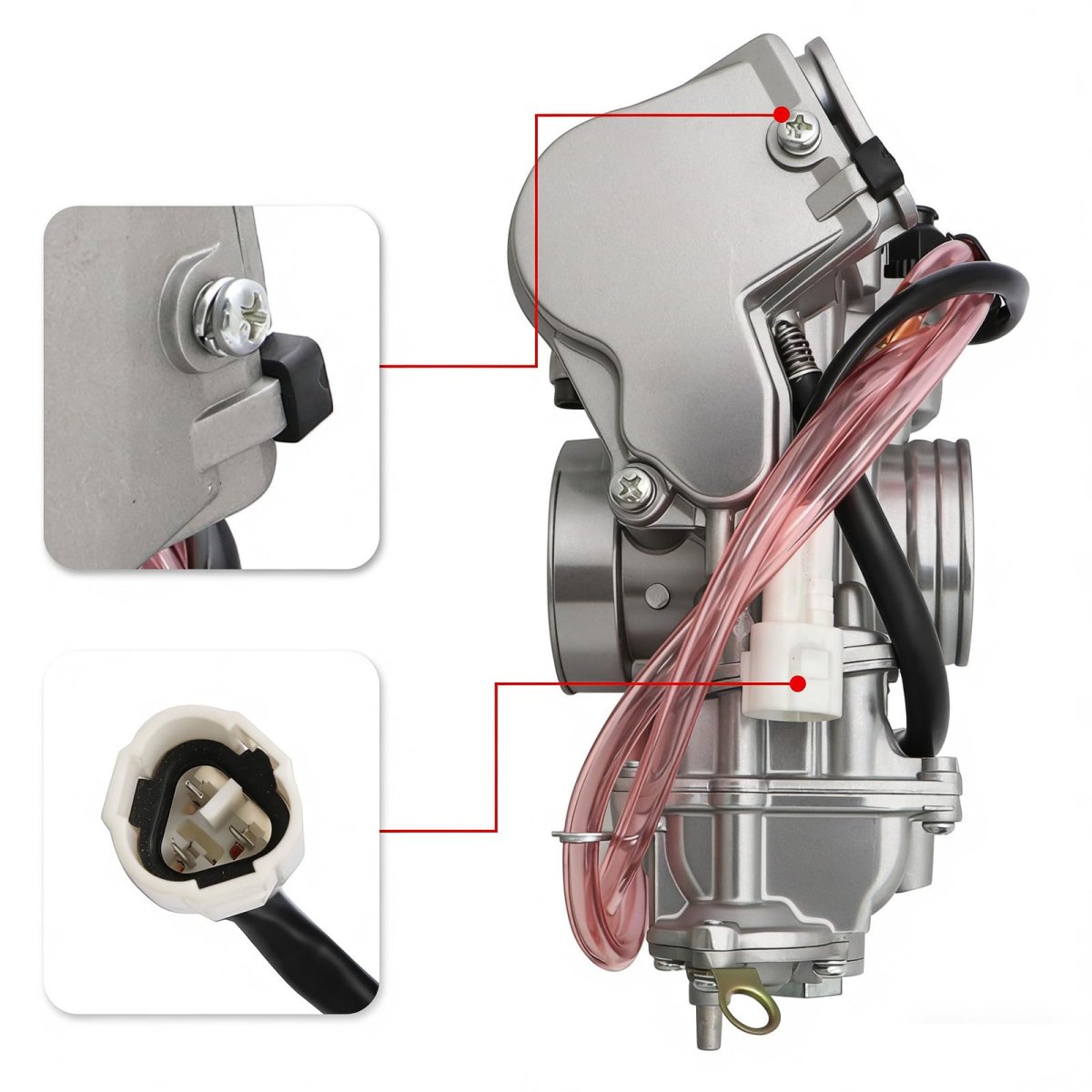 Carburetor Carb 16046-hp1-601 16100-hp1-901 16100-hp1-b01 For Honda Trx450r Trx450er 2006-2014