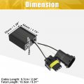 X Autohaux 2pcs H11 880 881 Led Car Headlight Canbus Decoder Error Free Warning Resistors Replacement Anti Flicker Resistor