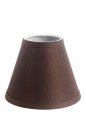 Urbanest Chandelier Pure Linen Shade Espresso 3 X 6 5 Clip On 