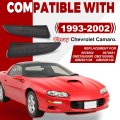 Hecasa Pair Turn Signal Lights For 1993-2002 Chevy Chevrolet Camaro Front Bumper Lamp Plastic Pc Abs Driver Passenger Side
