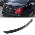 Ocpty Exterior Accessories Rear Trunk Spoiler Wing Abs Compatible With For Mercedes-benz S350 2012-2013 S400 2010-2013 S550