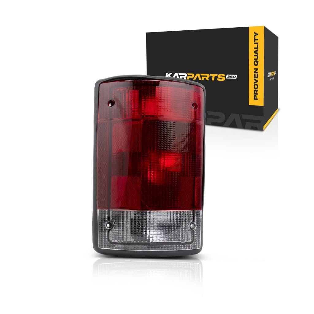 Tail Light Assembly Driver Side Ford E 150 350 Club Wagon 2004 2005 Replacement For Fo2800190 5c2z13405aa Halogen Waterproof