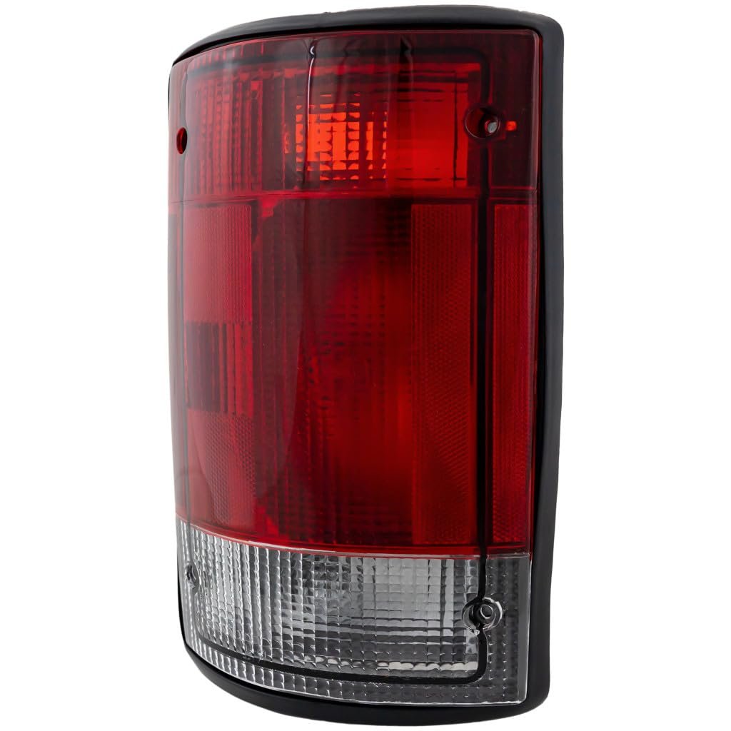 Tail Light Assembly Driver Side Ford E 150 350 Club Wagon 2004 2005 Replacement For Fo2800190 5c2z13405aa Halogen Waterproof