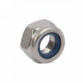 Uxcell 4pcs M8 X 1 25mm Pitch Metric Thread 304 Stainless Steel Left Hand Lock Nuts