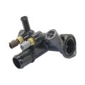 Thermostat Housing For Mazda B2500 1998 1999000 2001 Plastic Black 2 5l 2 Prong Male Terminal Replacement F87z8592a 