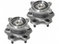 Rear Wheel Bearing Hub Assembly Set Of 2 For 2002-2006 Nissan Altima Without Abs Brakes 