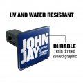 John Jay College Of Criminal Justice Primary Logo Tow Trailer Hitch Cover Plug Insert 1 4 Inch 25