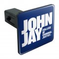 John Jay College Of Criminal Justice Primary Logo Tow Trailer Hitch Cover Plug Insert 1 4 Inch 25